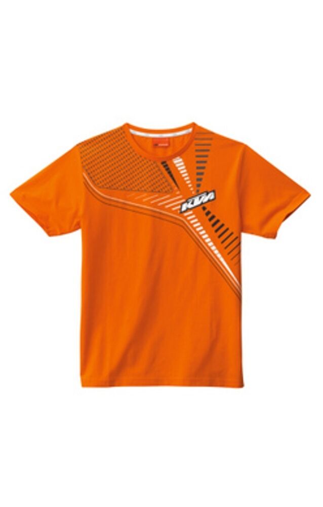 New Ktm Mx Hero Tee Orange Men's Logo T-shirt Size Large Now $15.99 Free Ship